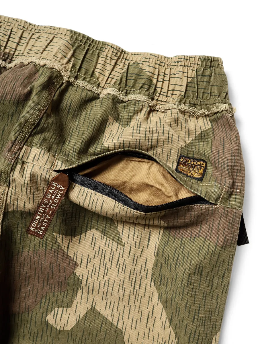 Kapital OX Rain Camouflage pt East Repairman Track Pants