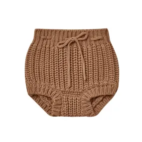 Knit Tie Bloomer - Cinnamon - FINAL SALE