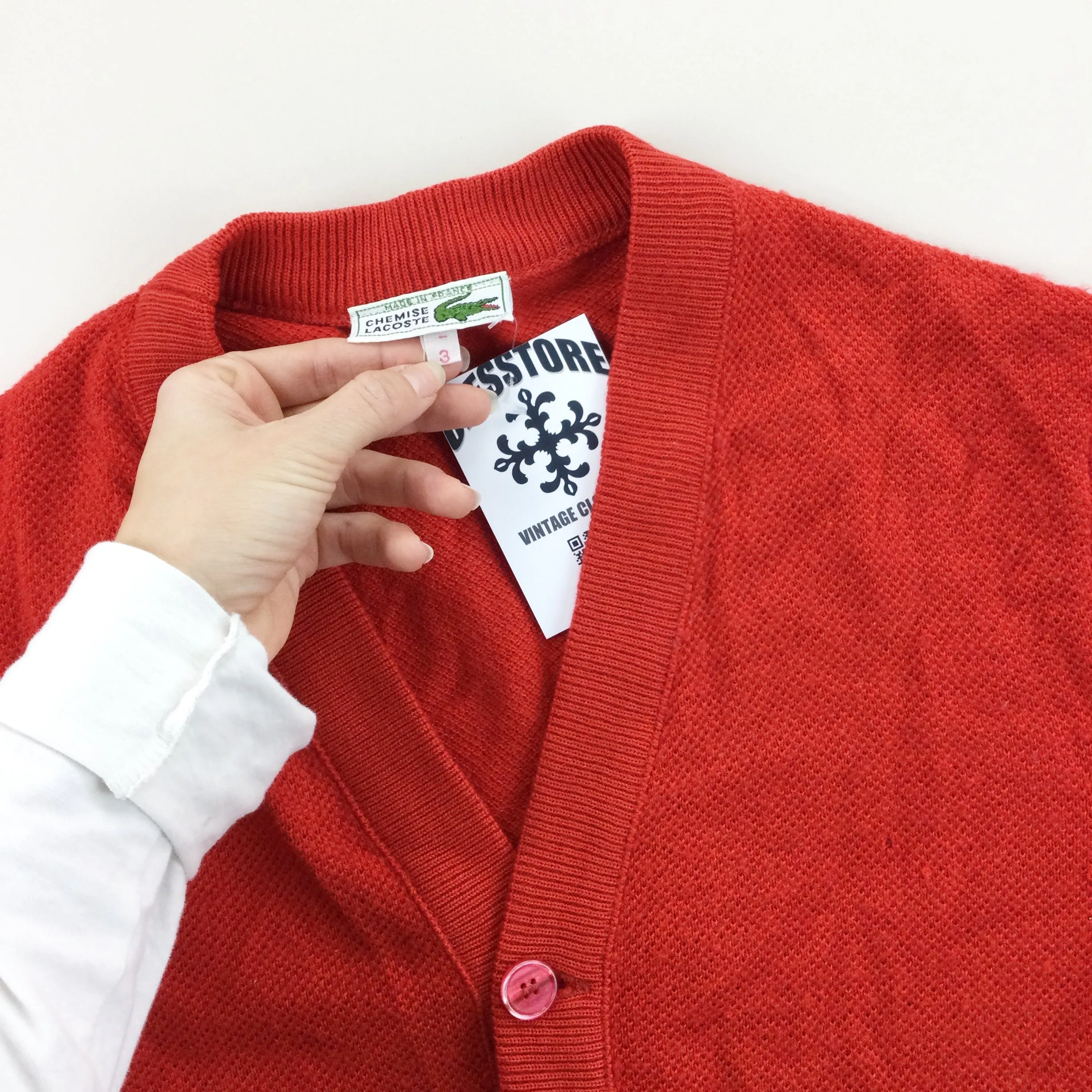 Lacoste 90s Cardigan - XS