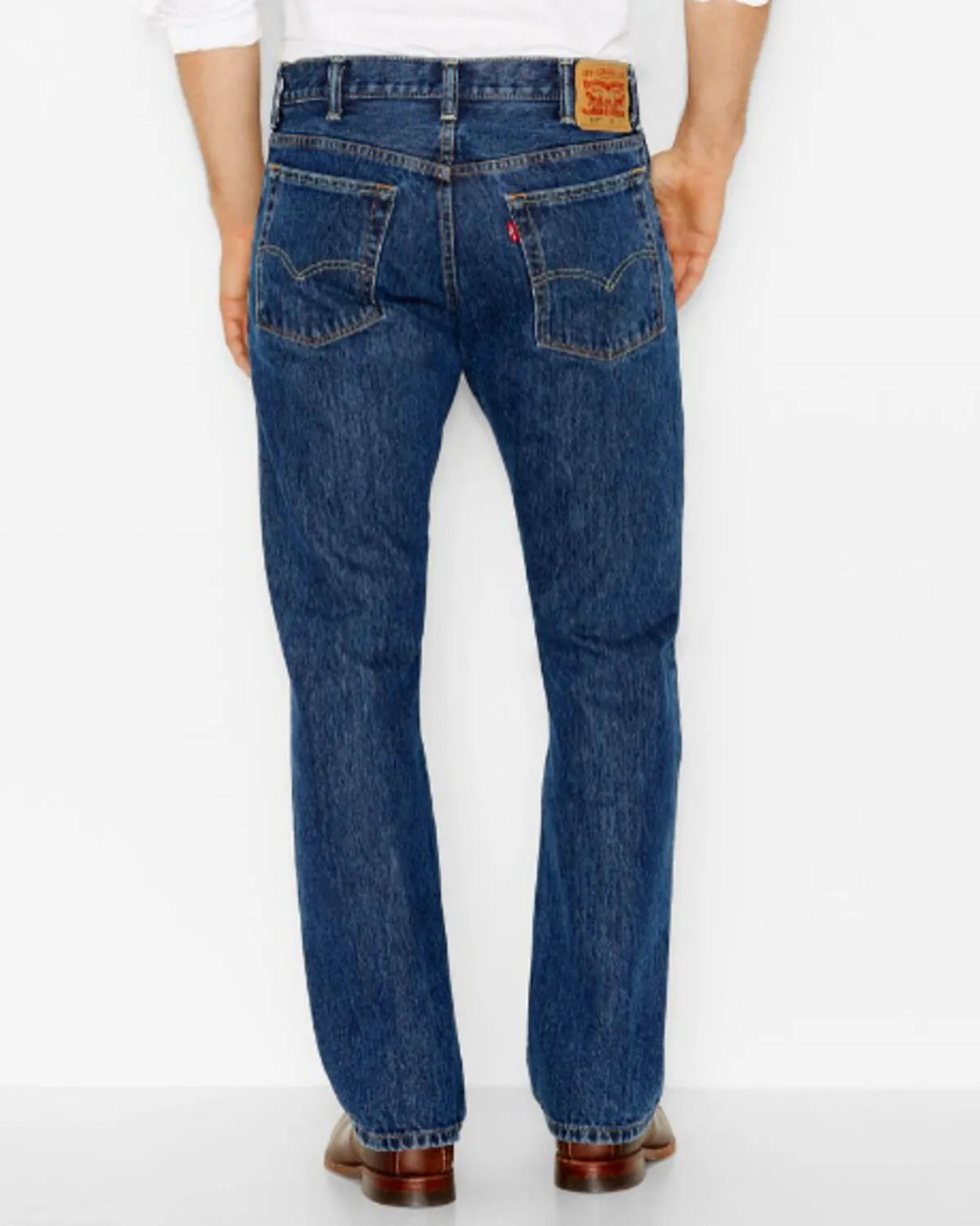 Levi's Men's 517 Indigo Slim Boot Cut Jeans