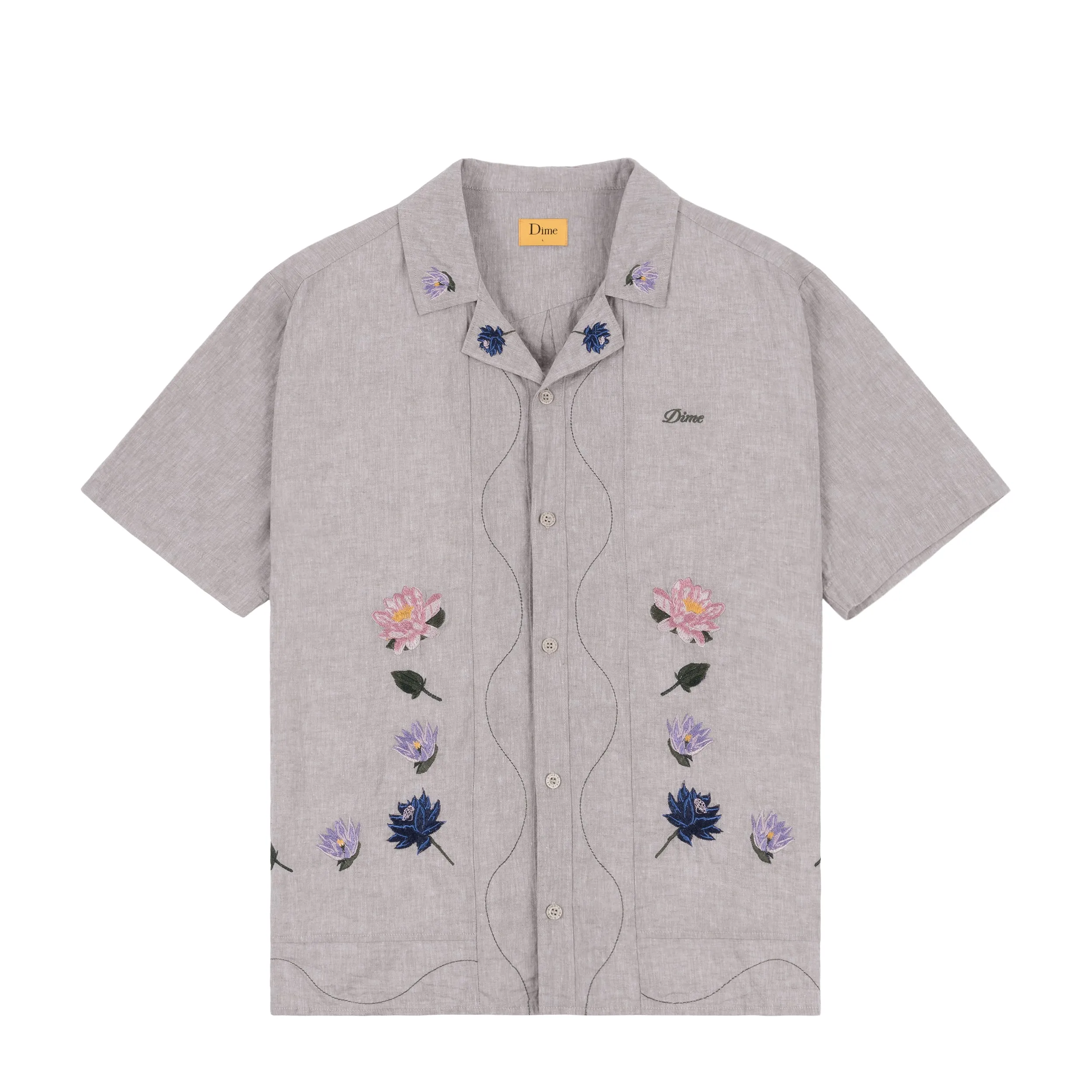 Lotus Button Up SS