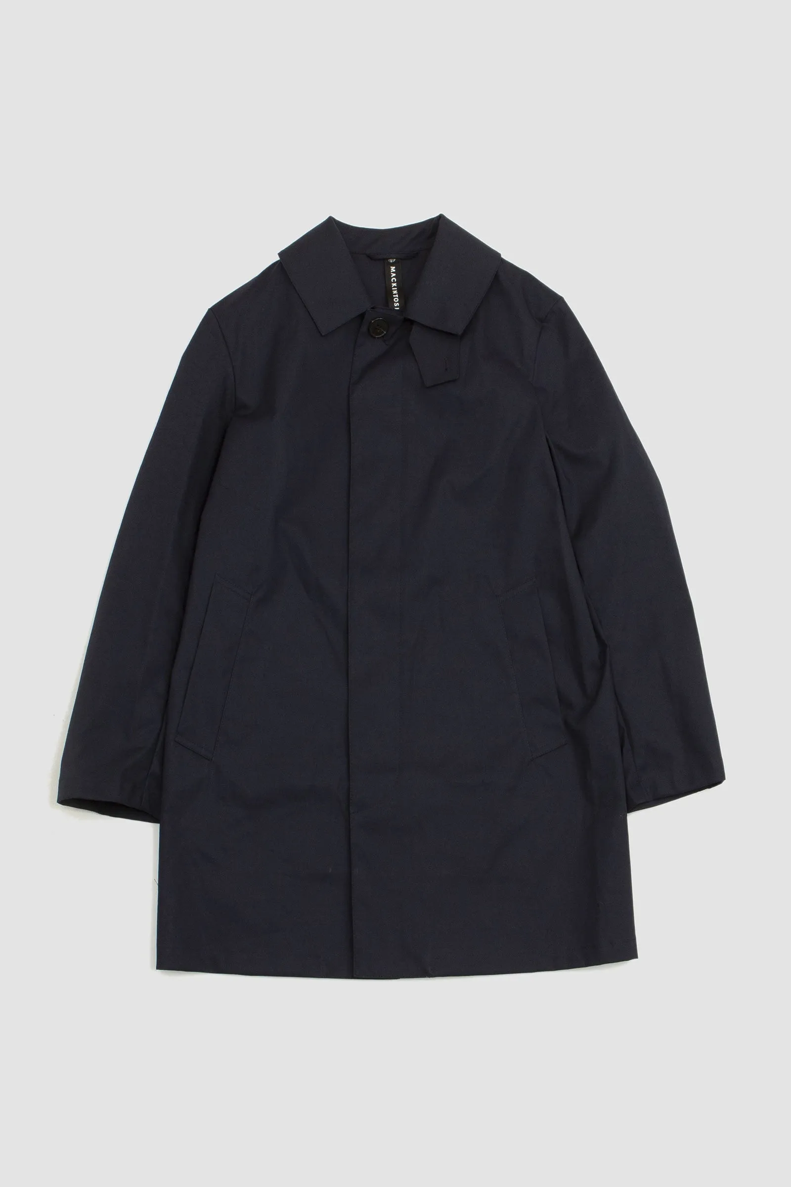 Mackintosh Cambridge Cotton Coat Navy