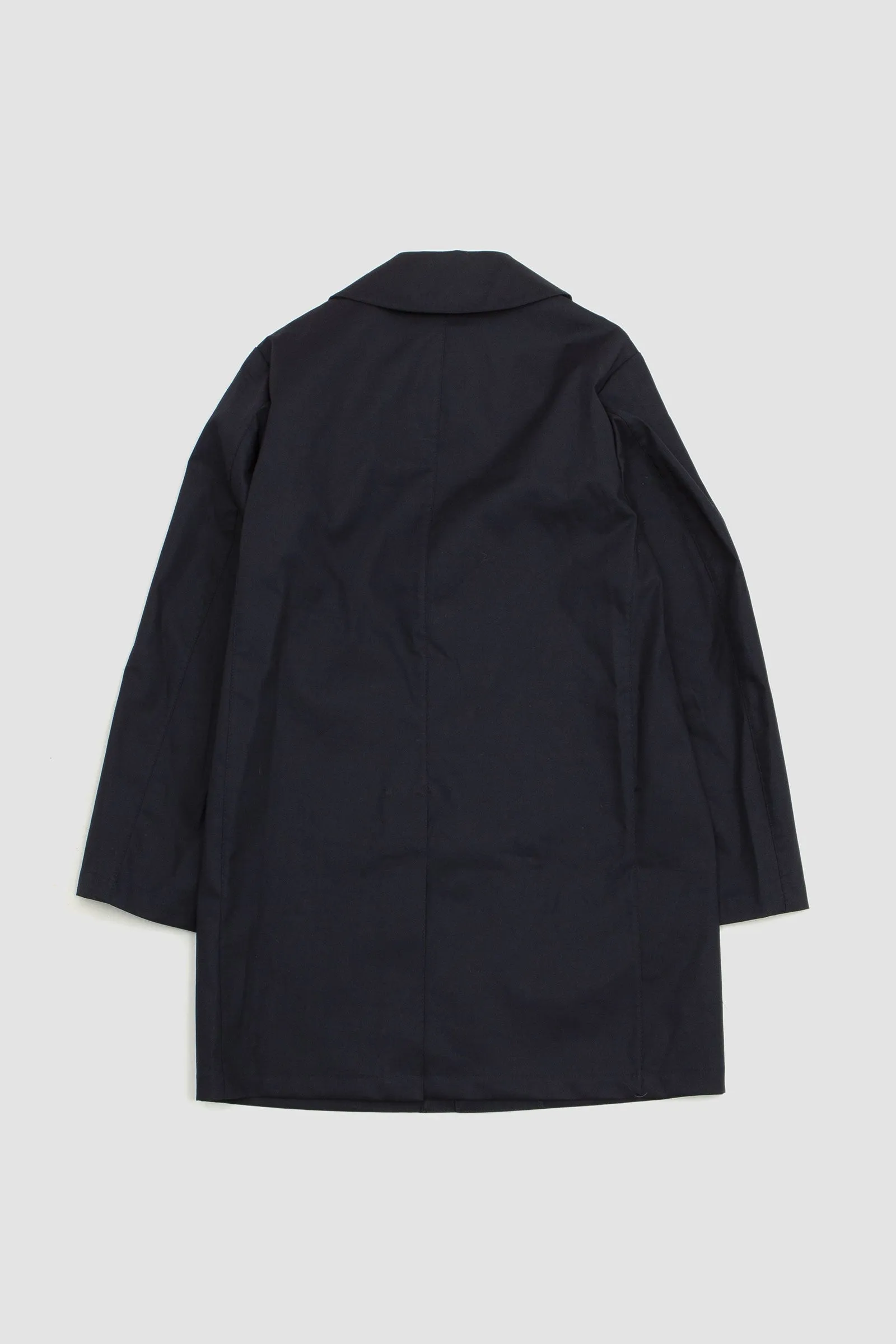 Mackintosh Cambridge Cotton Coat Navy