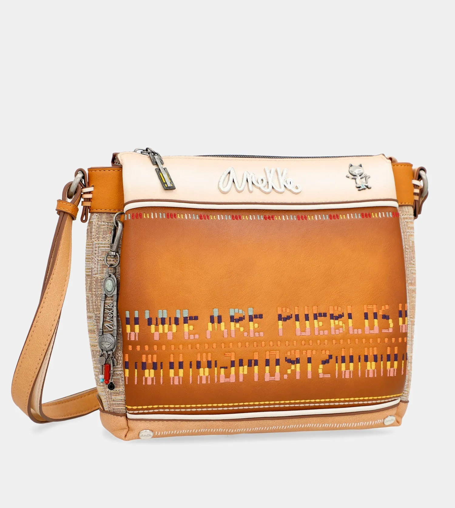 Magic Souls crossbody bag with 3 compartments