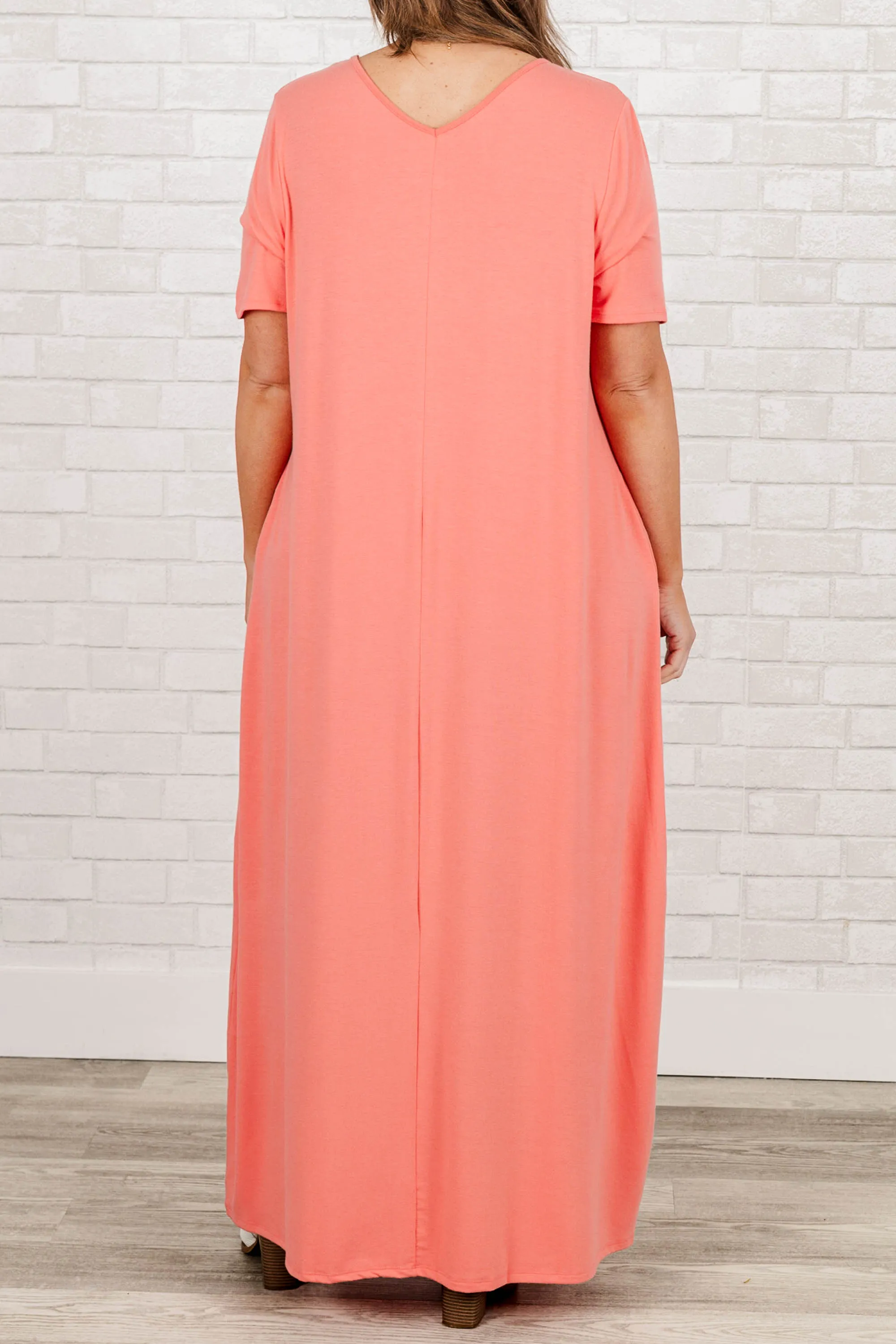 Makin' Waves Maxi Dress, Ash Rose