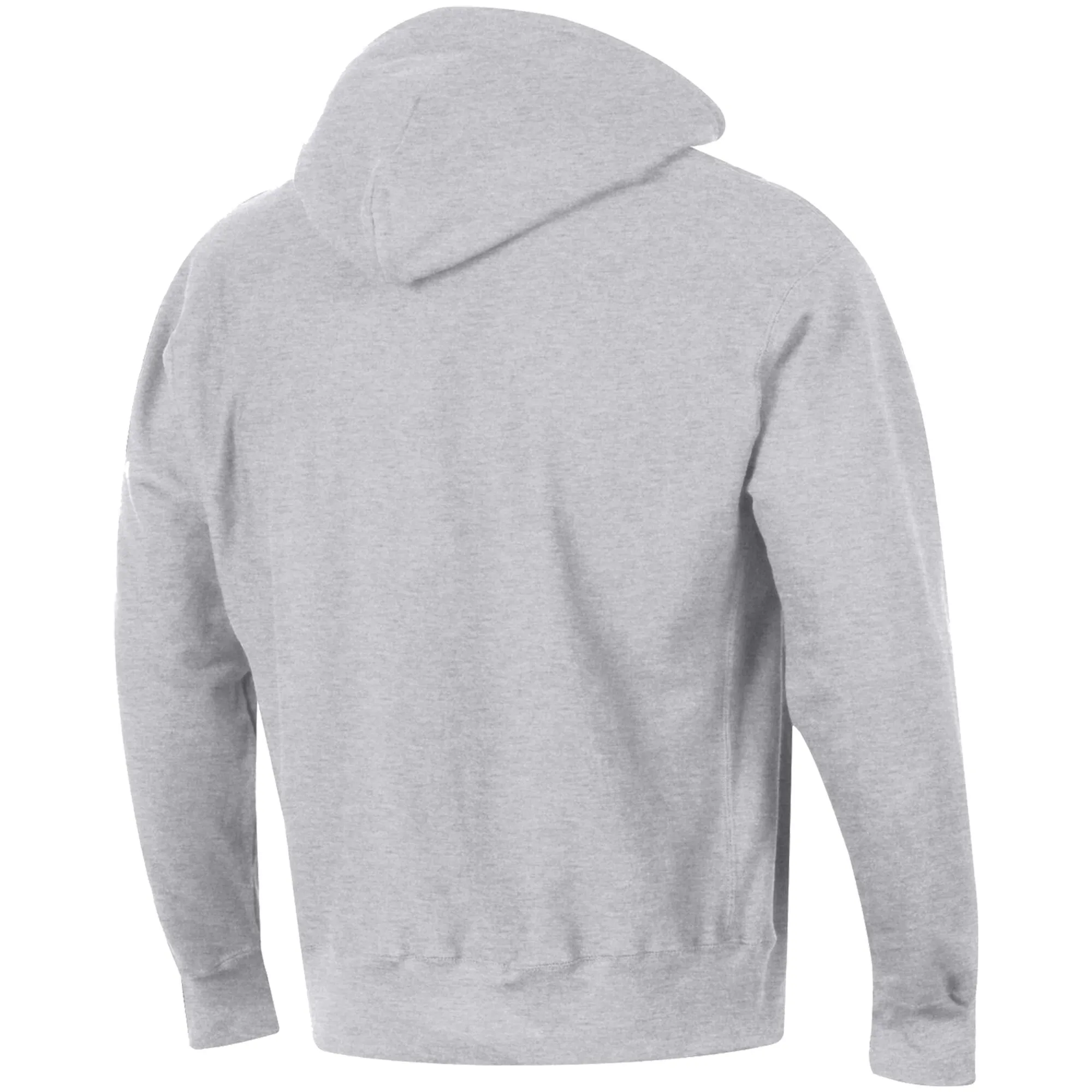 Men's Champion Heathered Gray Georgia Bulldogs Big & Tall Reverse Weave Fleece Pullover Hoodie Sweatshirt