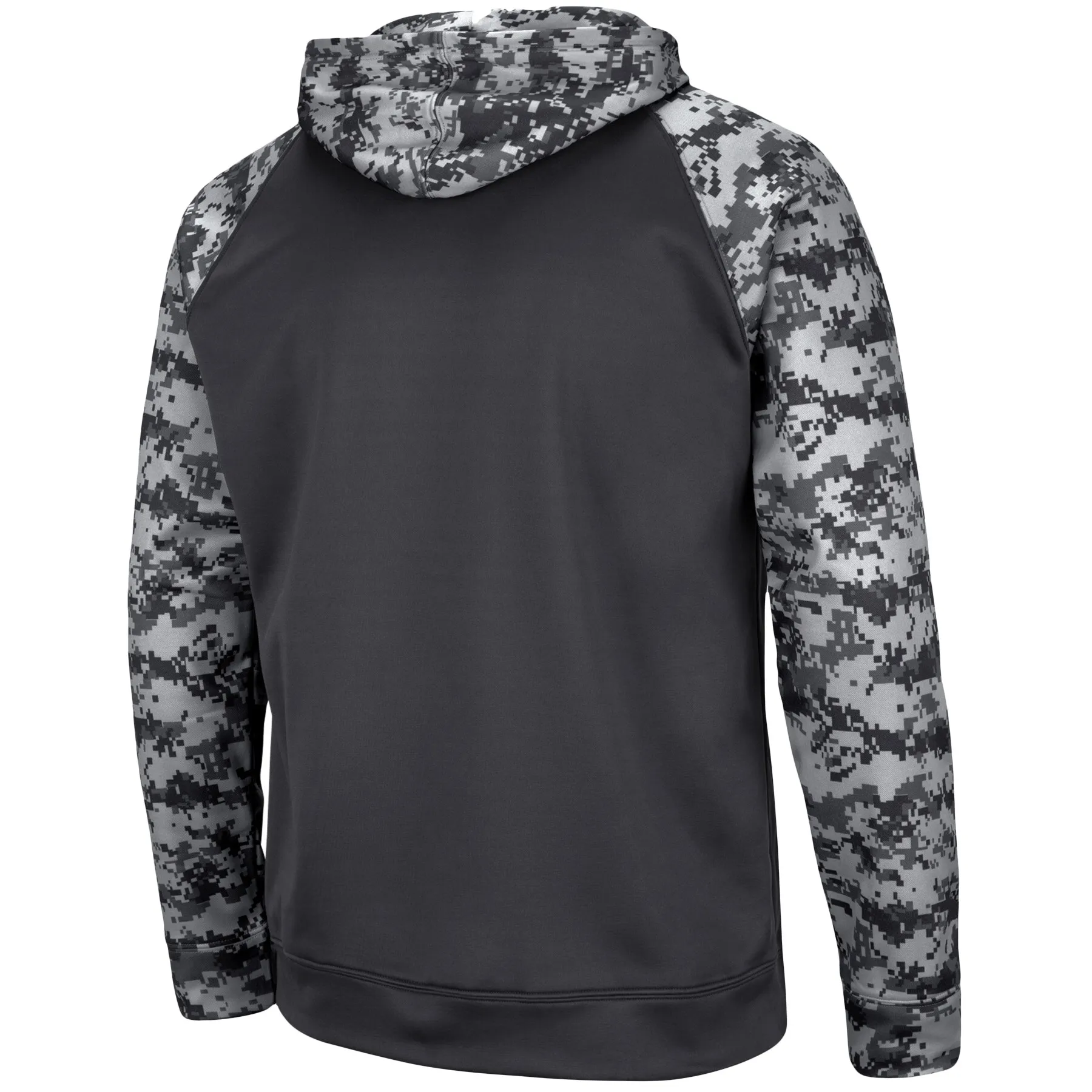 Men's Colosseum Charcoal Georgia Bulldogs OHT Military Appreciation Digital Camo Pullover Hoodie