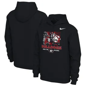 Men's Nike  Black Georgia Bulldogs FL/GA Rivalry Pullover Hoodie