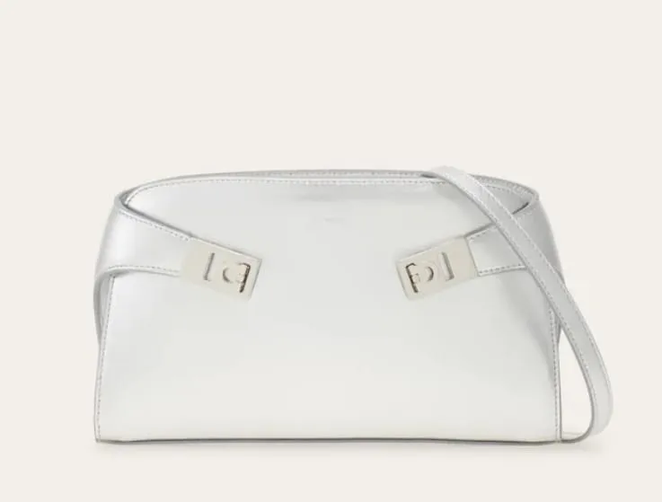 Metallic Hug mini crossbody bag