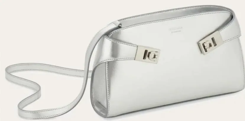 Metallic Hug mini crossbody bag