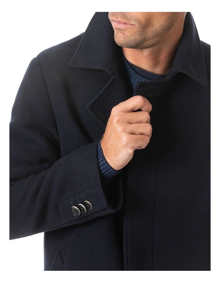 Murchison Coat in Midnight