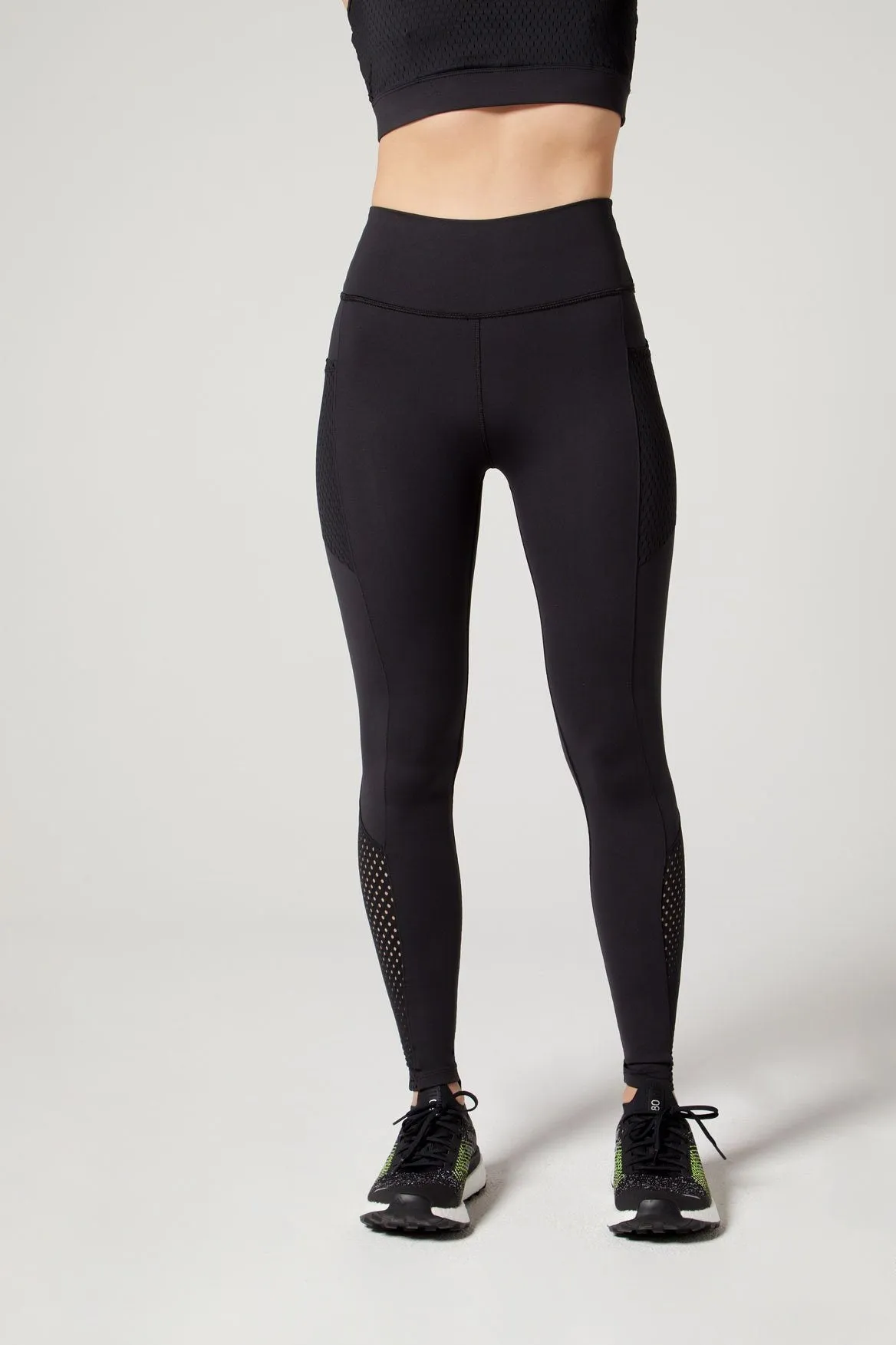 Nala Legging Athletic Mesh Jet Black