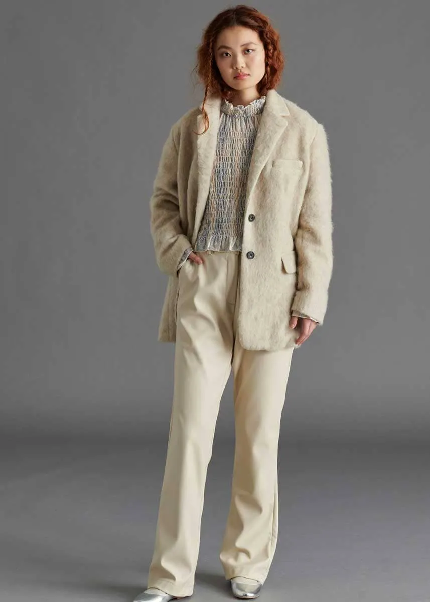 Nana Blazer Coat - Oatmeal