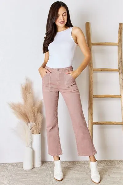 Natalia High Rise Ankle Flare Jeans