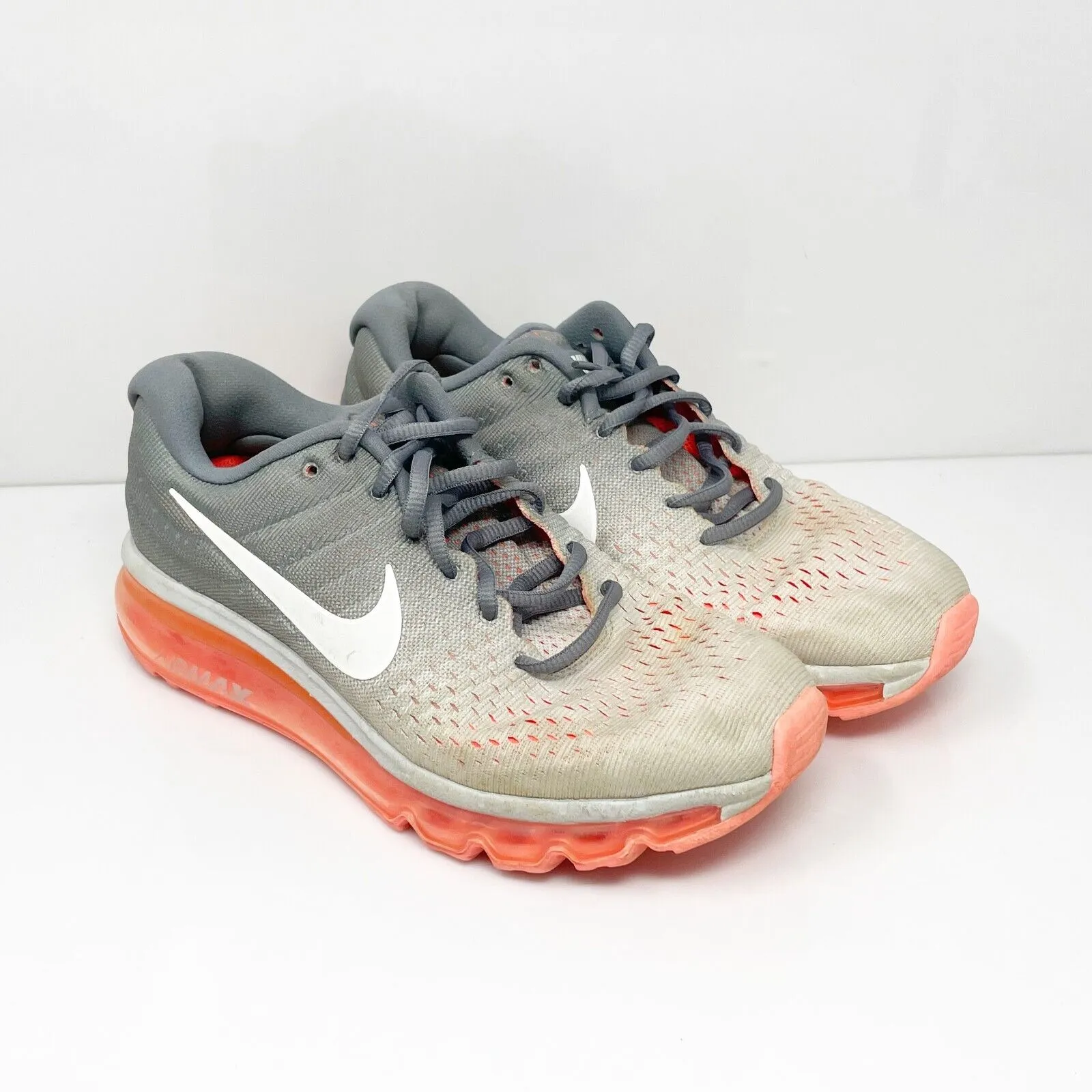 Nike Womens Air Max 2017 849560-007 Gray Running Shoes Sneakers Size 8.5