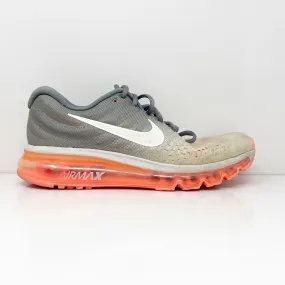 Nike Womens Air Max 2017 849560-007 Gray Running Shoes Sneakers Size 8.5