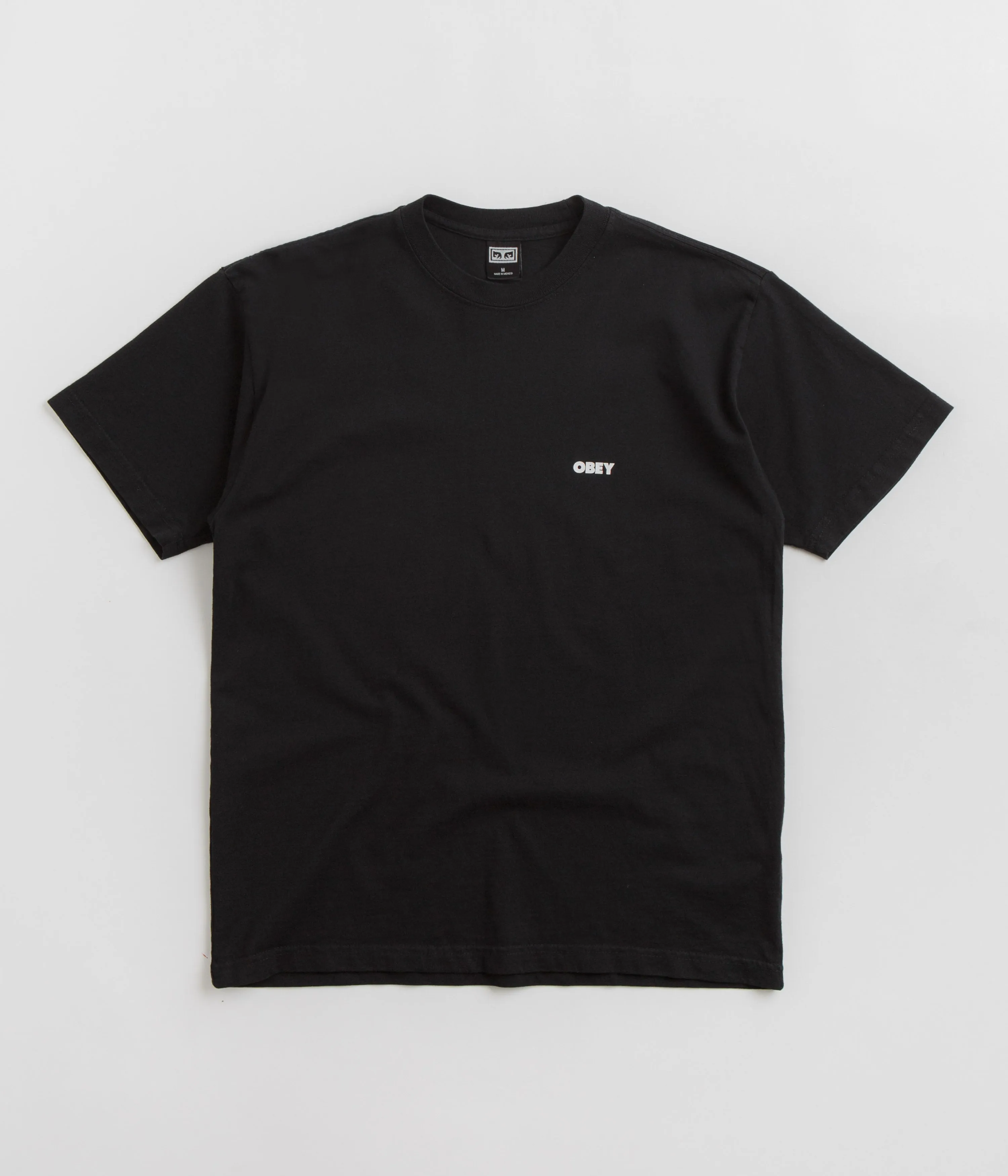 Obey Bold Icon Heavyweight T-Shirt - Jet Black