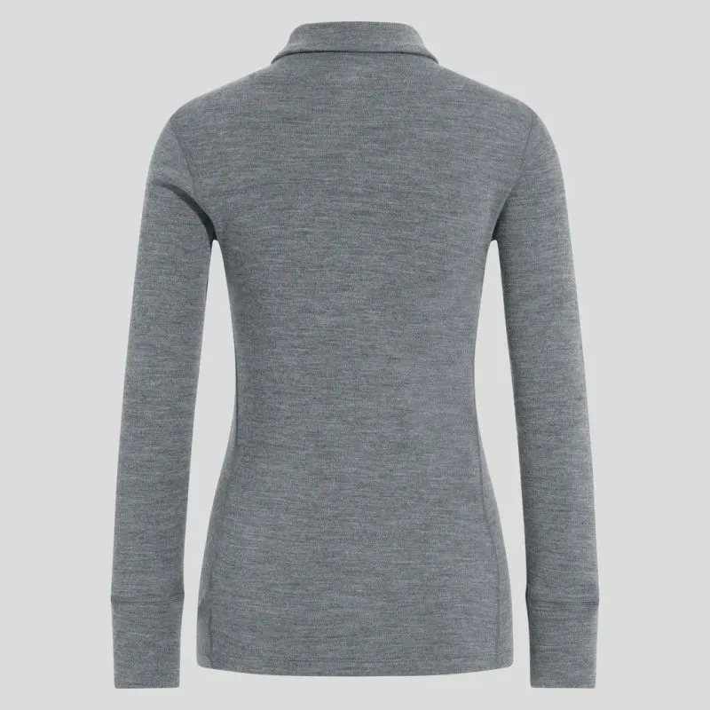 Odlo  Merino 260 Turtle Neck L/S 1/2 Zip - Intimo lana merinos - Donna