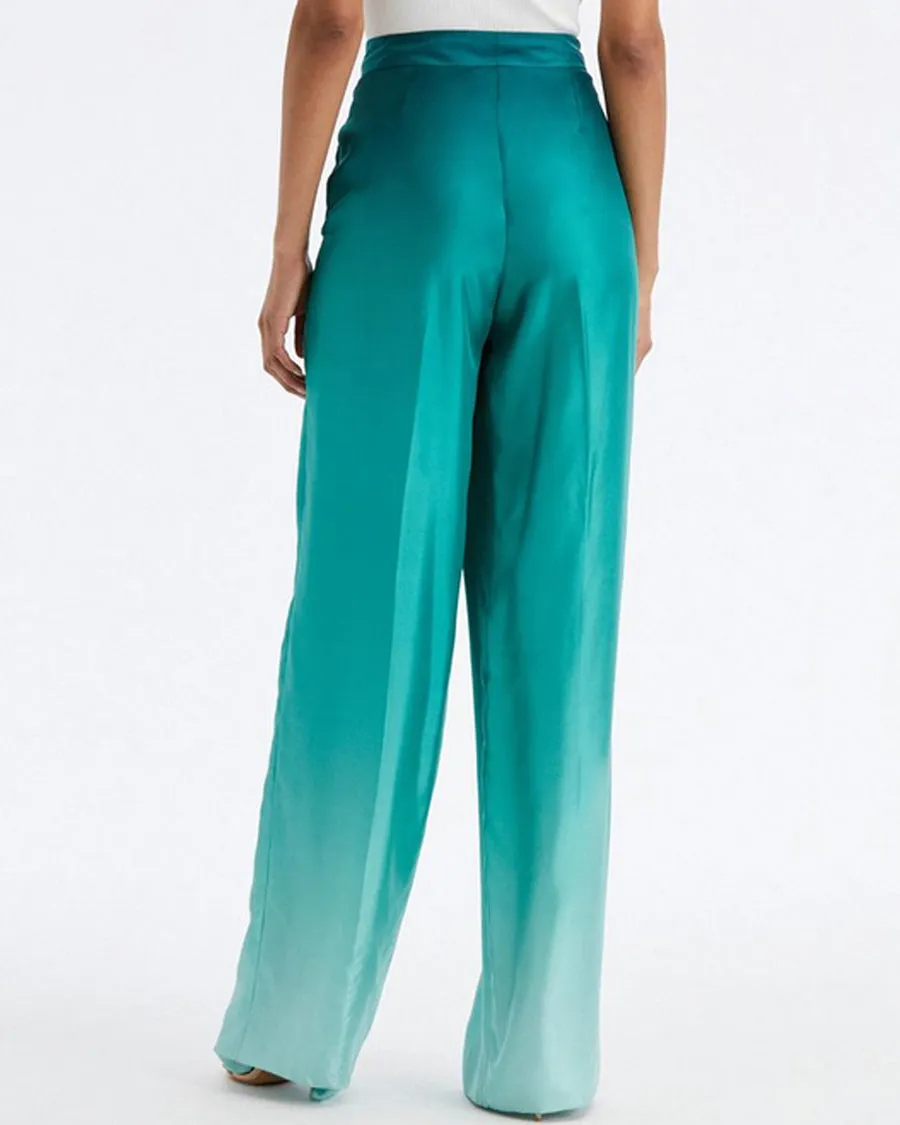 Ombre Silk Twill Pant