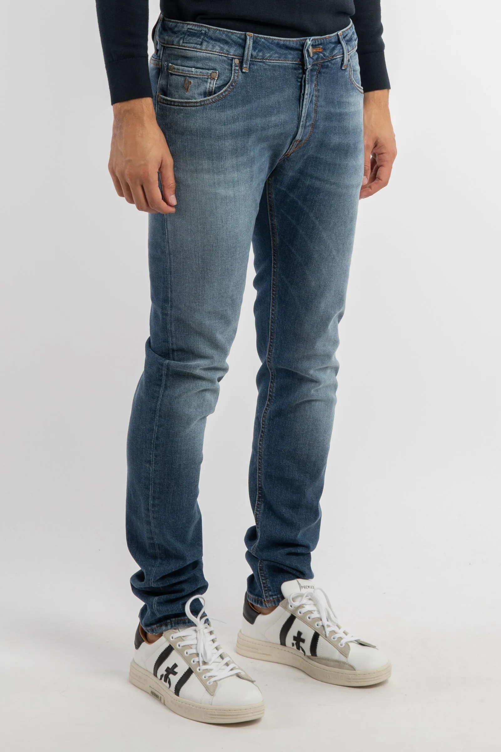 Orvieto jeans in denim stretch