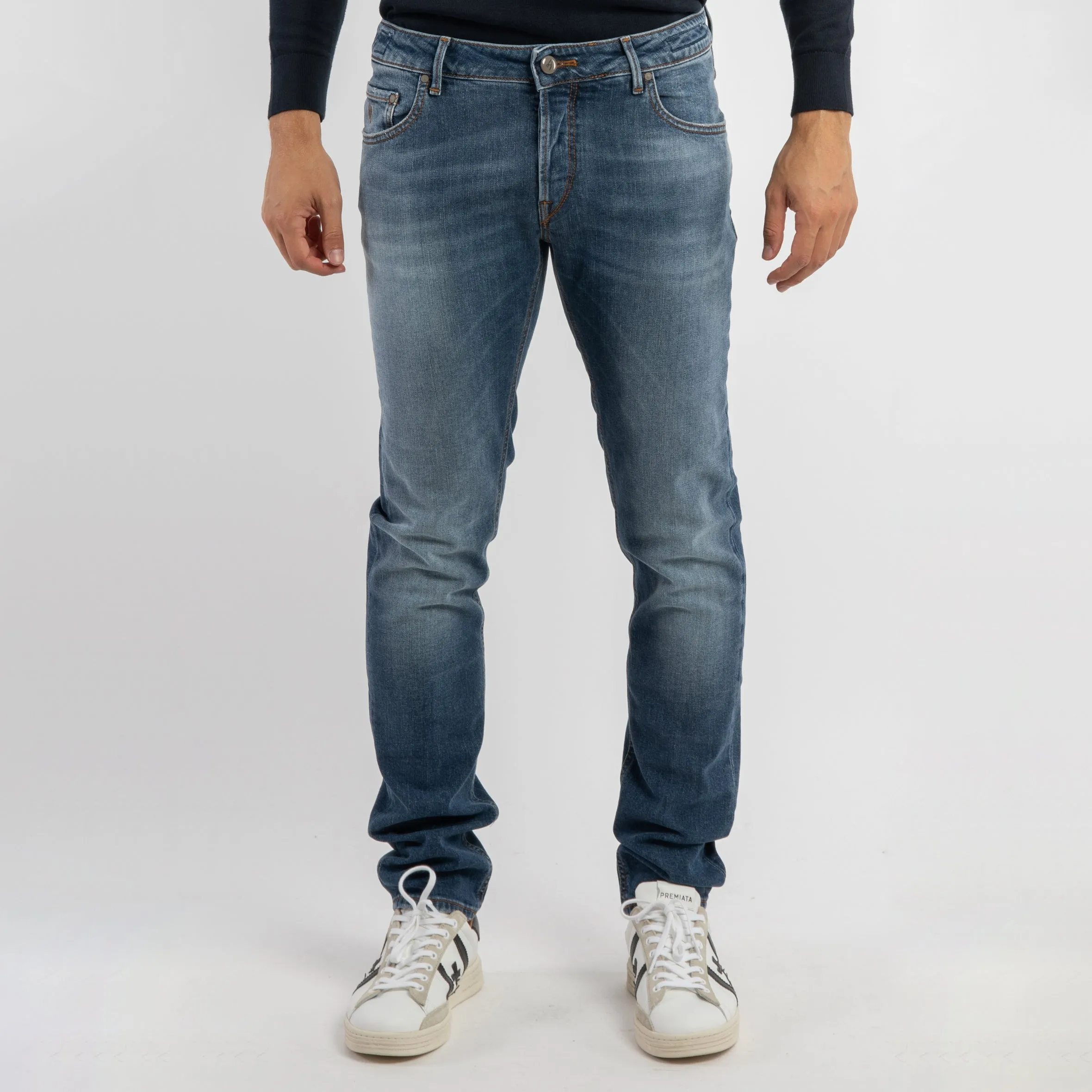 Orvieto jeans in denim stretch