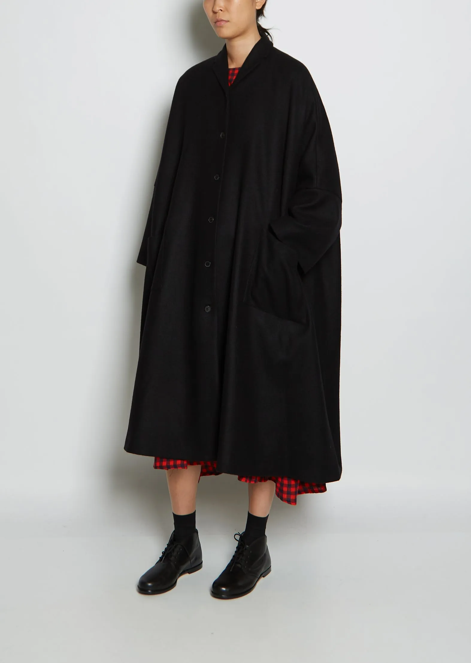 Oversized Wool Cashmere Coat