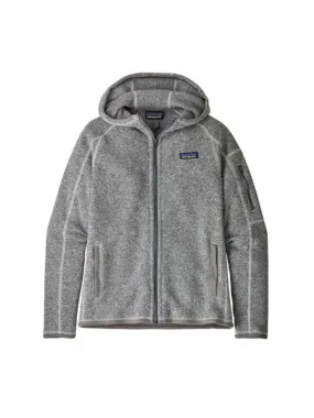 Patagonia Women's Better Sweater Fleece Hoody : Birch White