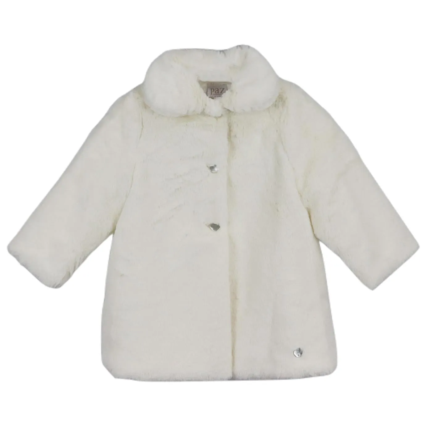 PAZ RODRIGUEZ BABY GIRLS FAUX FUR COAT 18 MONTHS