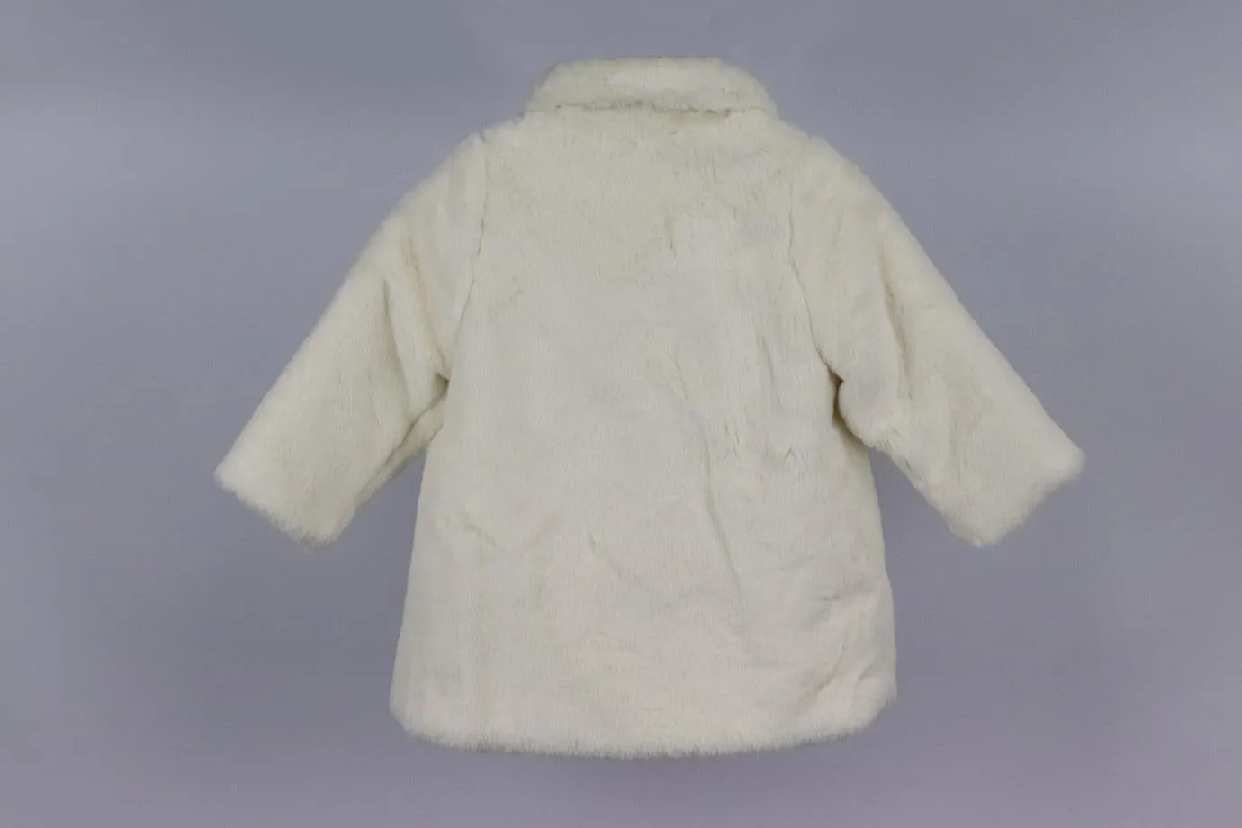 PAZ RODRIGUEZ BABY GIRLS FAUX FUR COAT 18 MONTHS