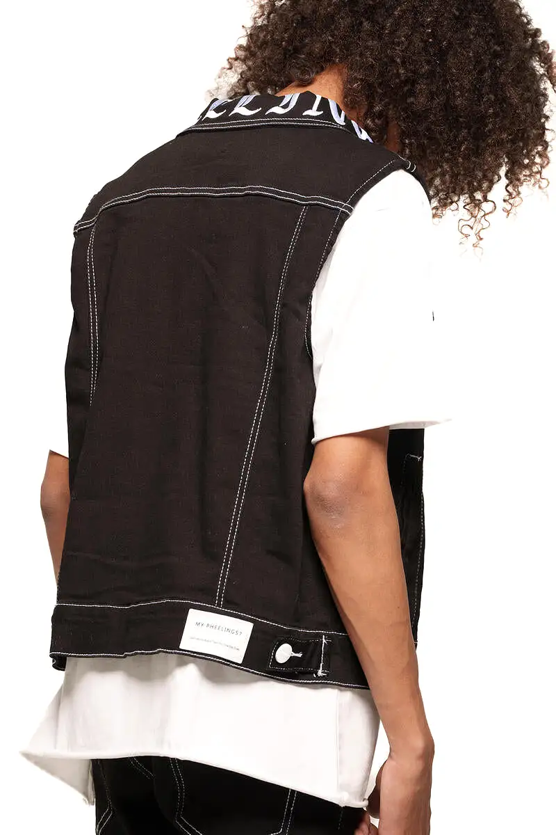 PHEELINGS DEFYING ODDS VEST (JET BLACK/WHITE)