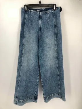 PILCRO Blue Denim Wide Leg Size 27 (S) Pants