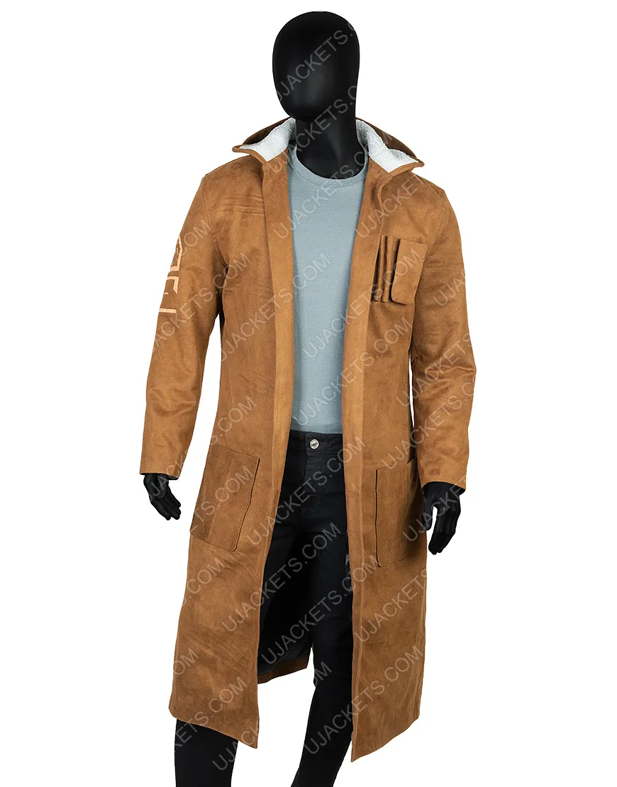 Poe Dameron StarWars The Rise Of Skywalker Coat | Brown Leather Coat