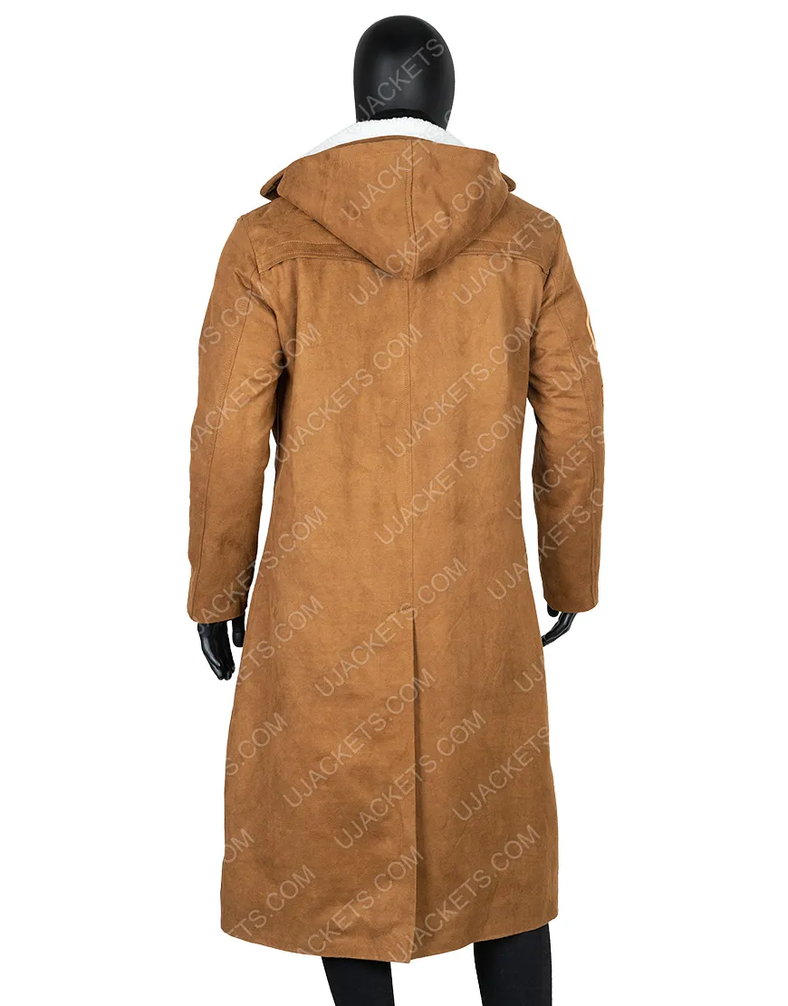 Poe Dameron StarWars The Rise Of Skywalker Coat | Brown Leather Coat