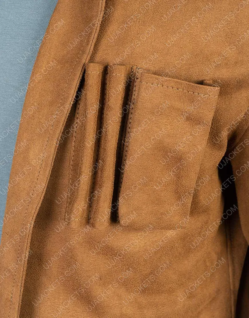 Poe Dameron StarWars The Rise Of Skywalker Coat | Brown Leather Coat