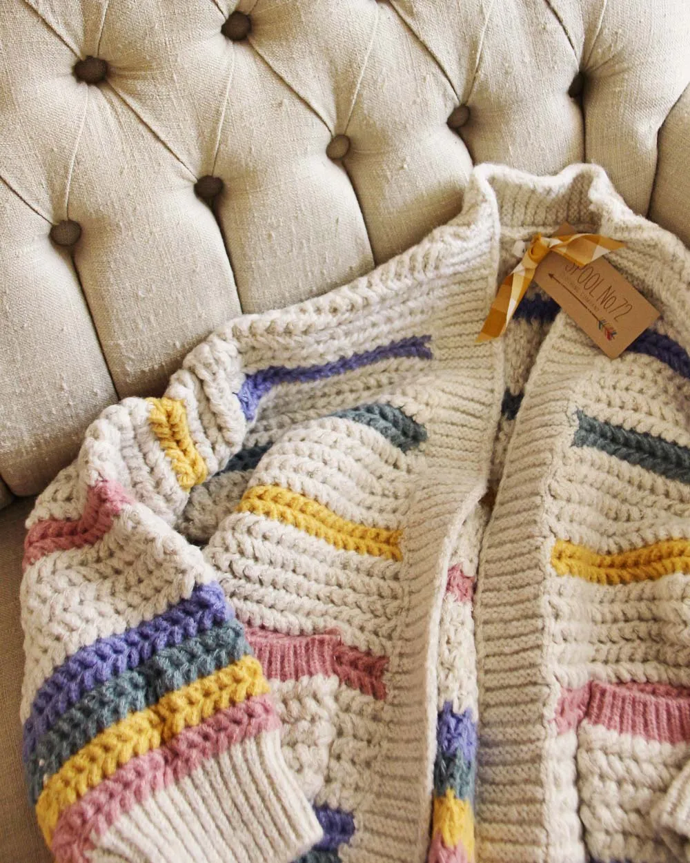 Rainbow Fisherman's Sweater