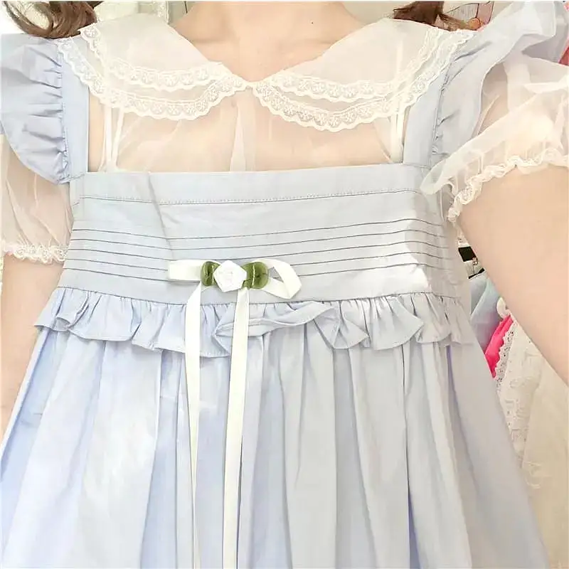 Rosie Pastel Kawaii Aesthetic Kawaii Princess Lolita Babydoll Summer Dress