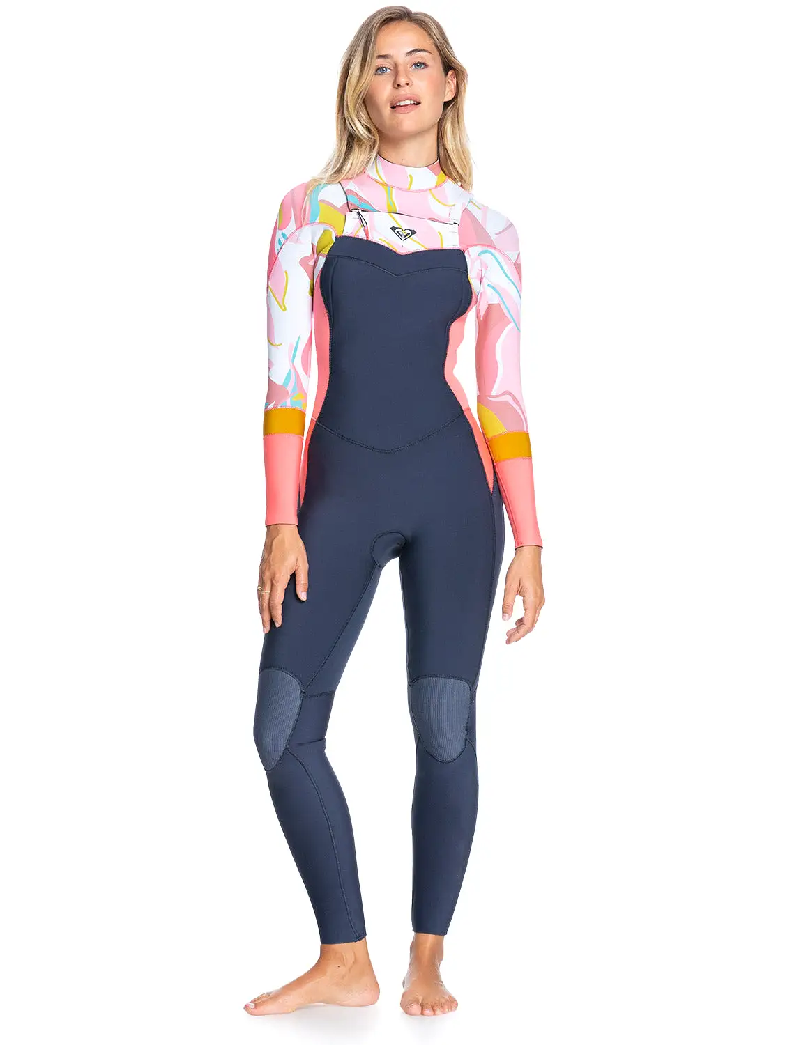 Roxy Ladies 3/2 Syncro Chest Zip Wetsuit