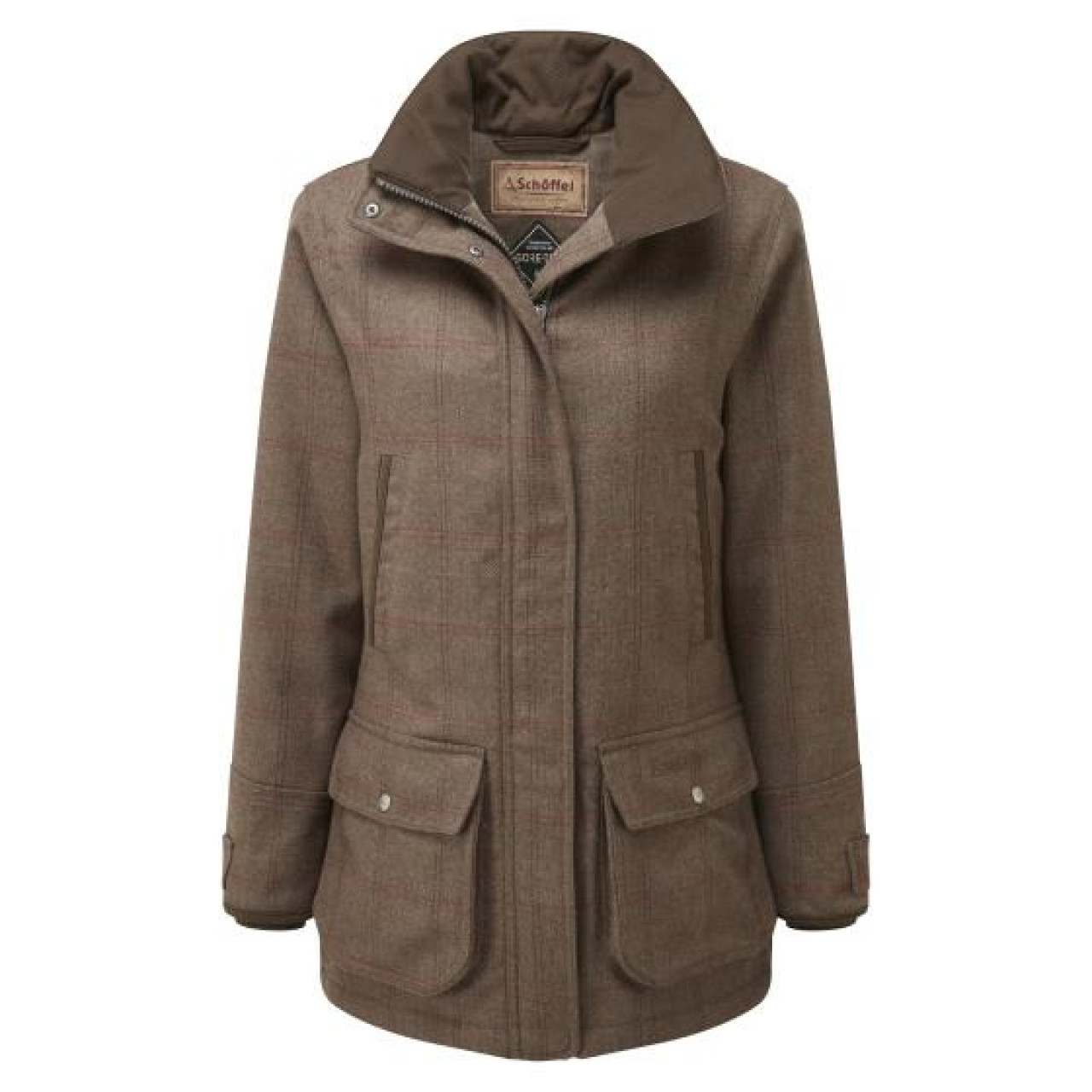 Schoffel Ladies Ptarmigan Tweed Coat Sussex