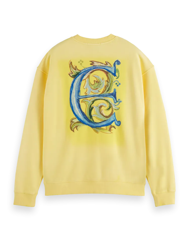 Scotch & Soda Crewneck Sweater - CANDLELIGHT