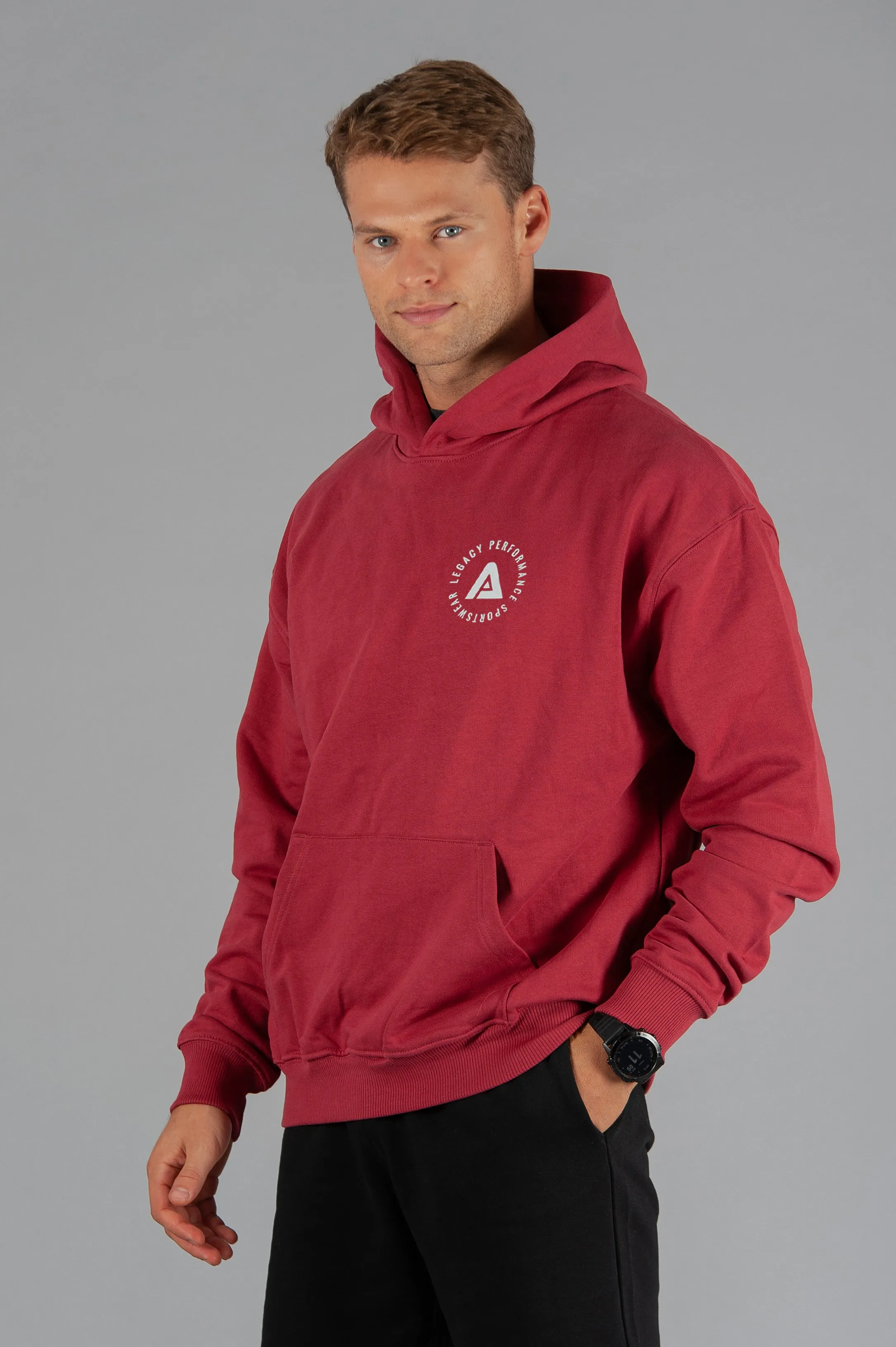 Sideline Hoodie Red