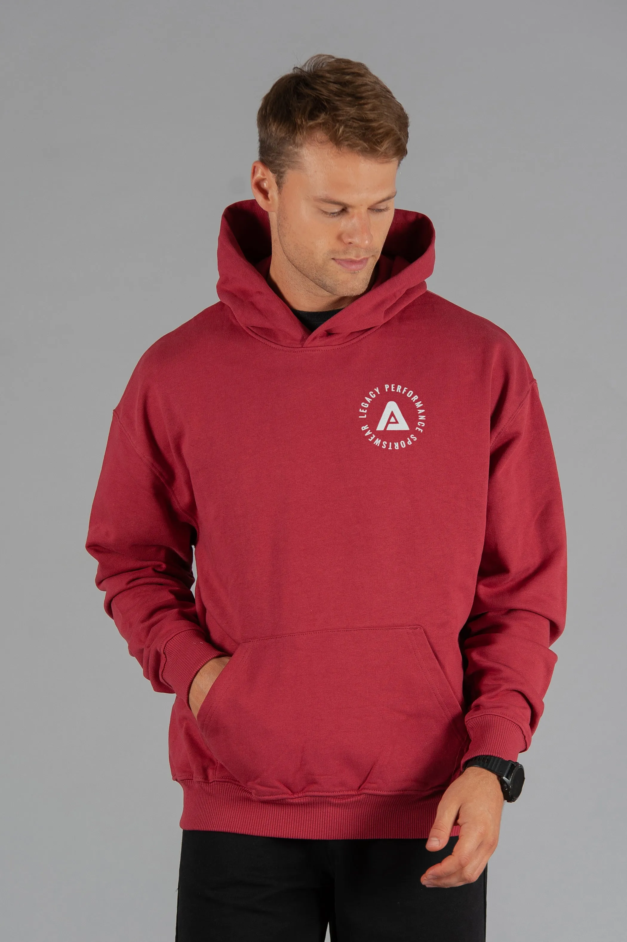 Sideline Hoodie Red