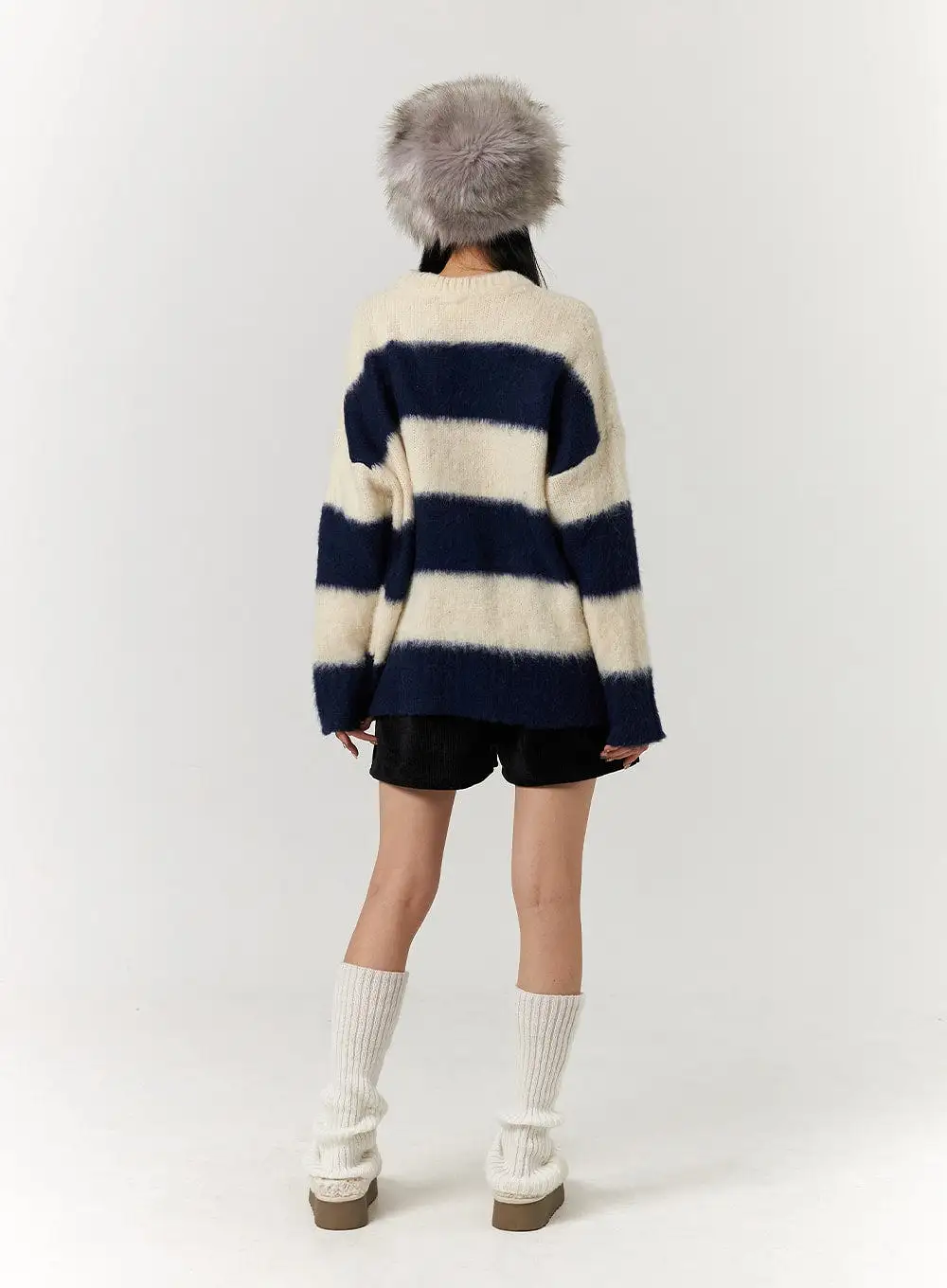 Soft Stripe Sweater CJ404