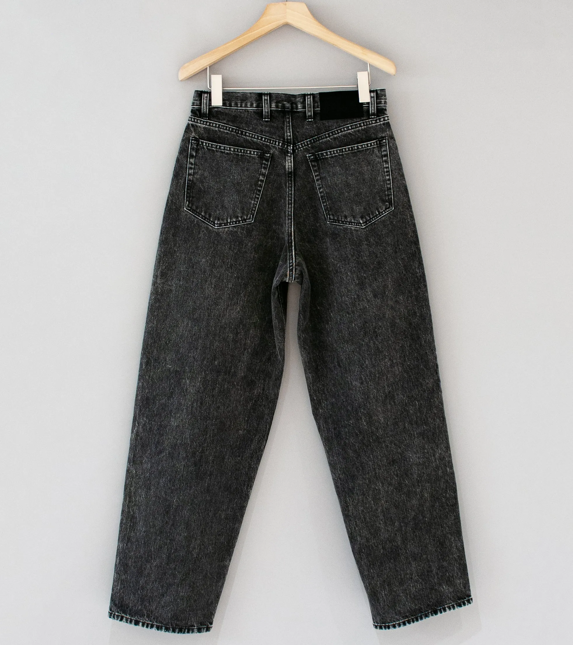 Stein 'Chemical Bleached Denim Jeans' (Black)