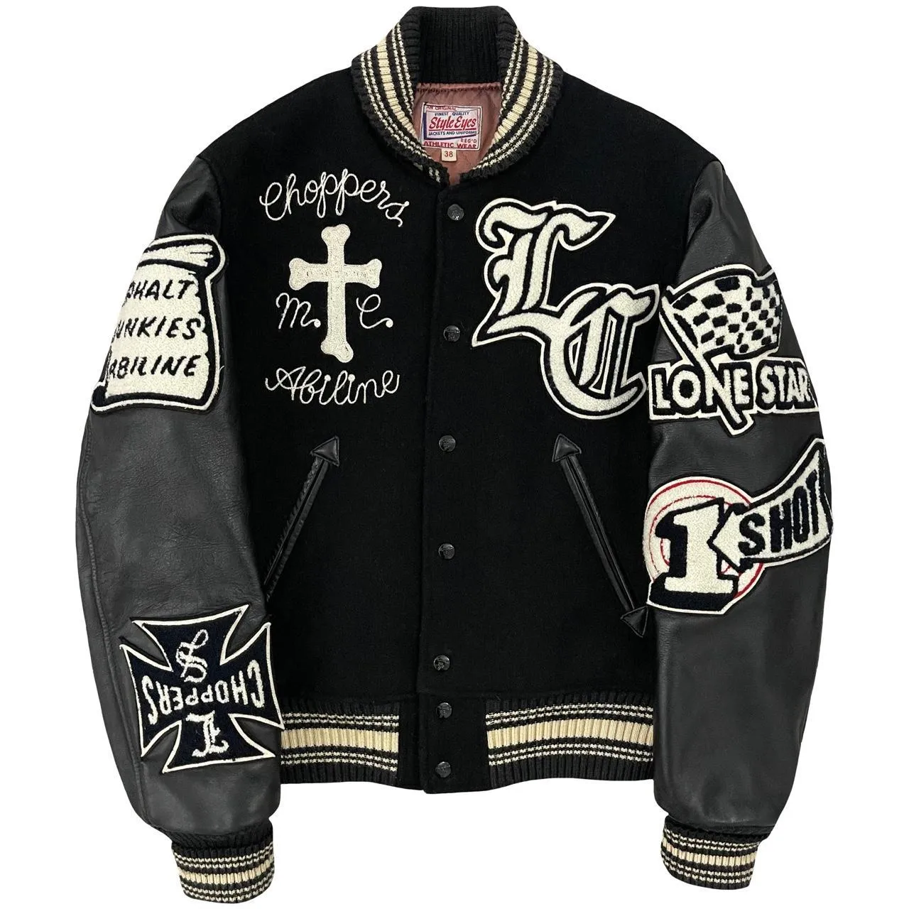 Style Eyes Varsity Jacket