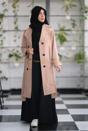 Summer Coat nude Brown