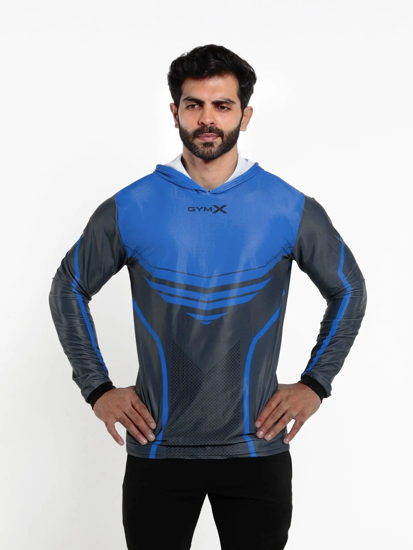 Super Hero Pullover: Ultramarine Blue- Sale