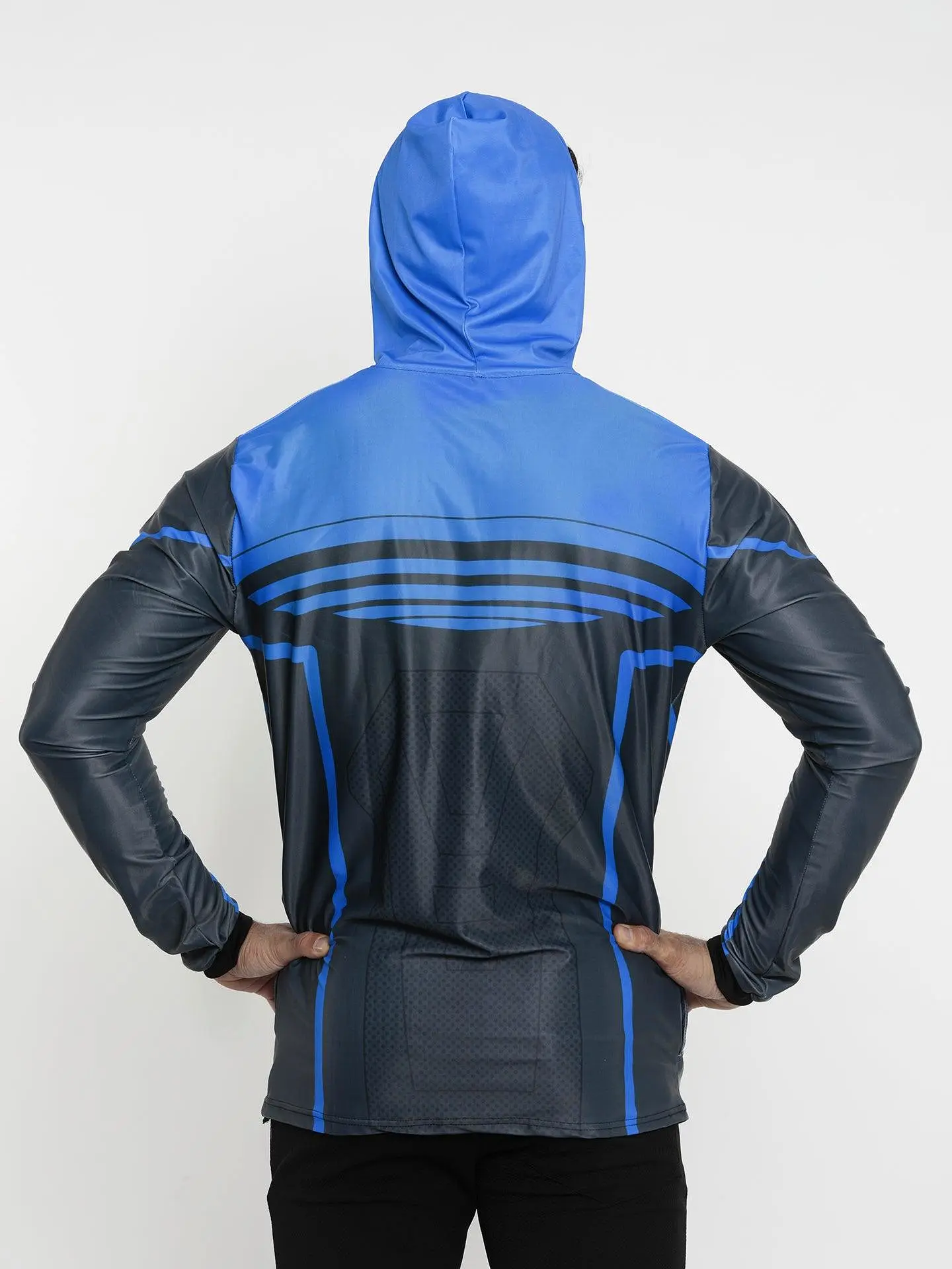 Super Hero Pullover: Ultramarine Blue- Sale