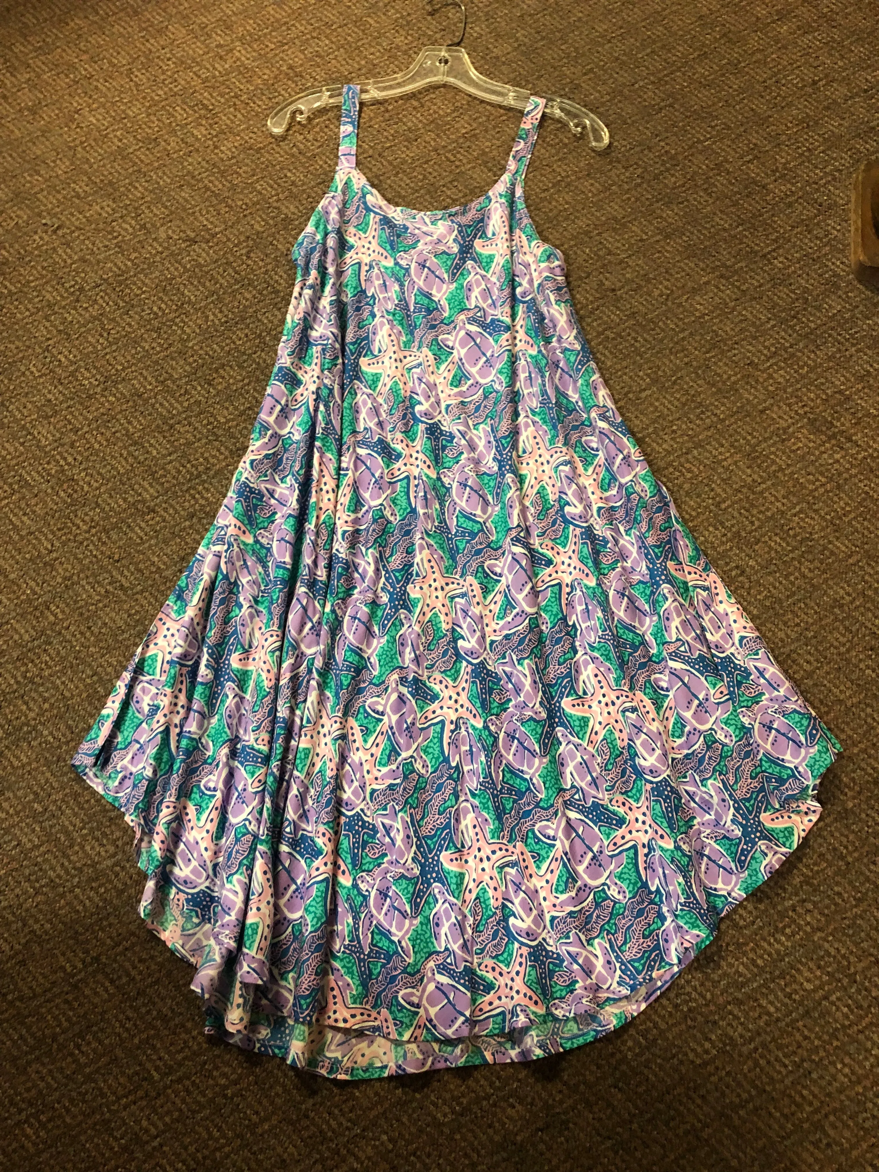 Tank Dress from Indian Tropicals, one size fits most, as $19.95, now $4.99 .