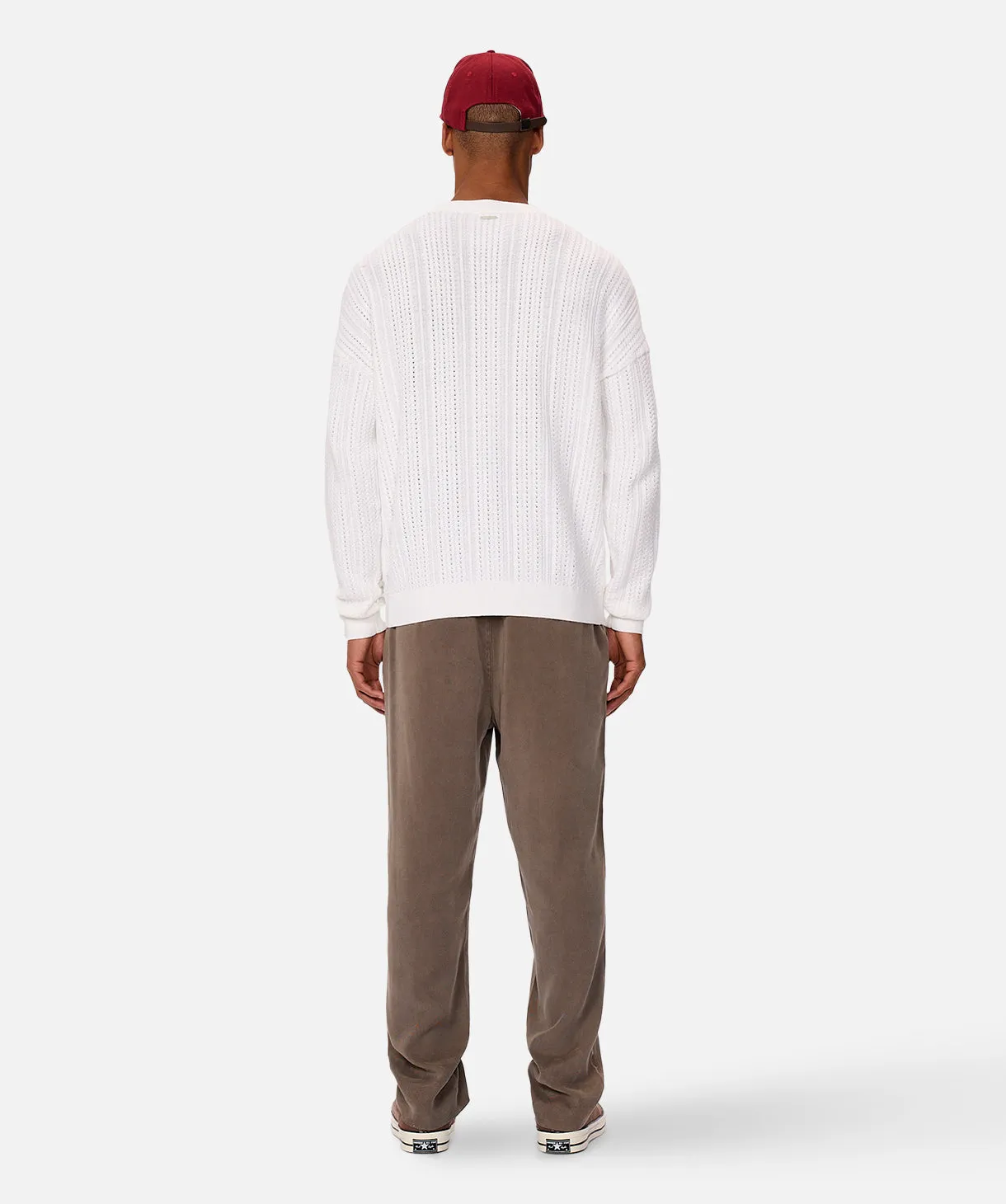 The Alessio Crew Neck Sweater - Ivory