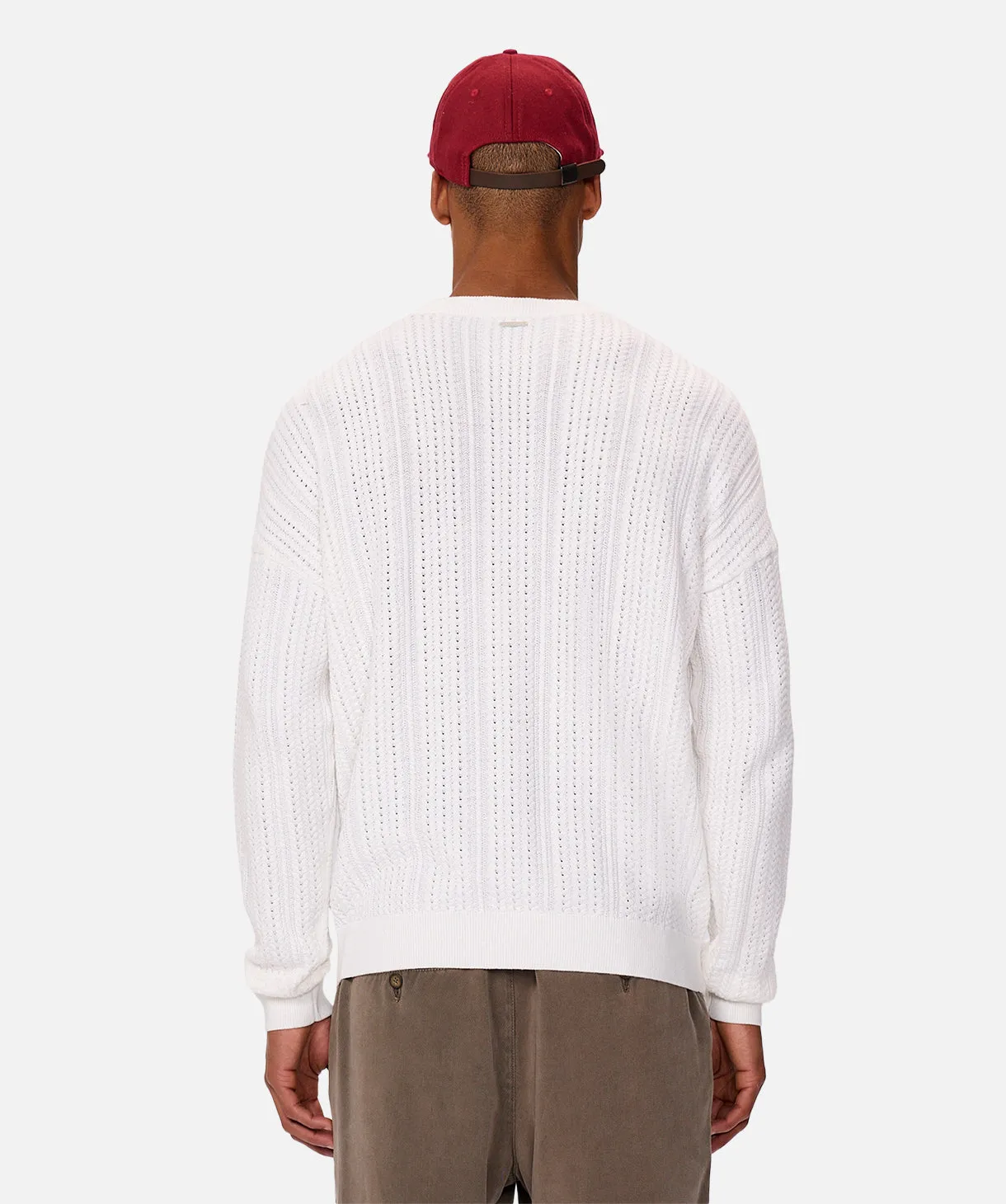 The Alessio Crew Neck Sweater - Ivory